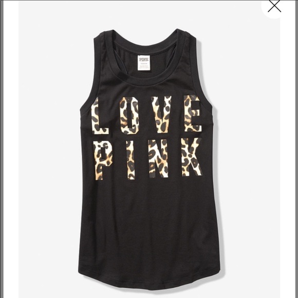 VS PINK Love Pink Tank - NWT - Picture 2 of 10